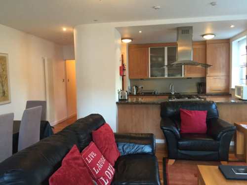Holyrood Serviced Apartments Edinburgh Living Room