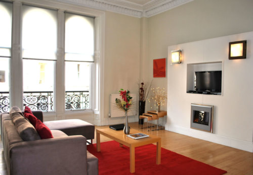Edinburgh West End Living Room