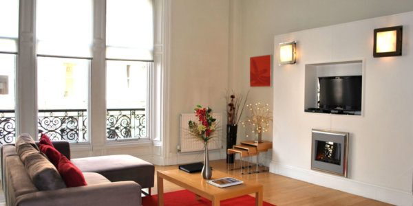 Edinburgh West End Living Room
