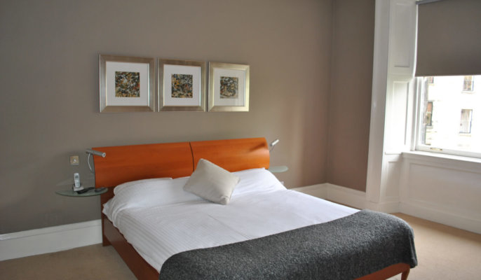 Glasgow West End Bedroom