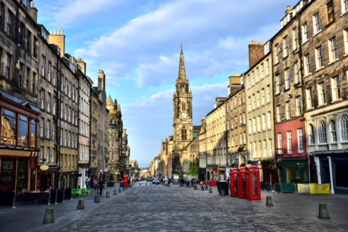 The Royal Mile Edinburgh