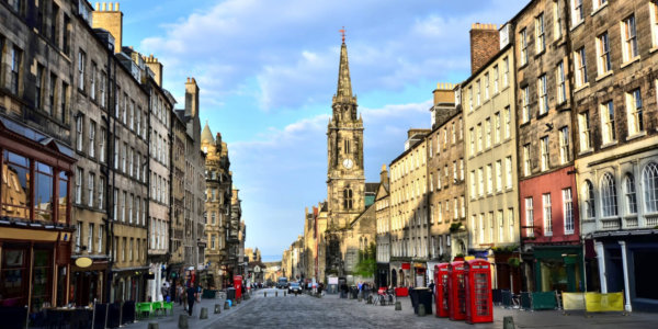 The Royal Mile Edinburgh