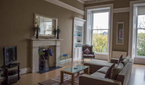 Glasgow Lynedoch Living Area