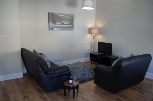 Saint Vincent Street Apartments Glasgow Living Area