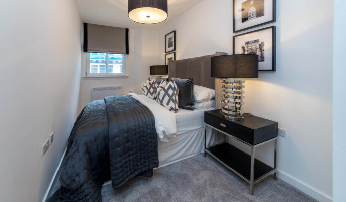 Glasgow Candleriggs Bedroom